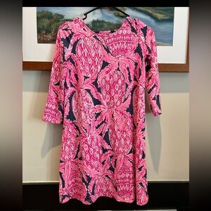 Pink and Navy Lily Pulitzer dress!